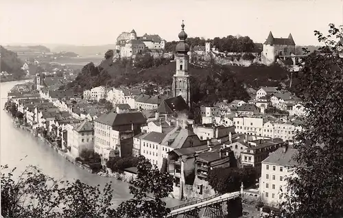 Burghausen a.d. Salzach - Teilansicht ngl 167.195