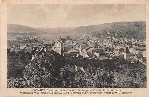 Kronach im Frankenwald - Panorama ngl 167.607