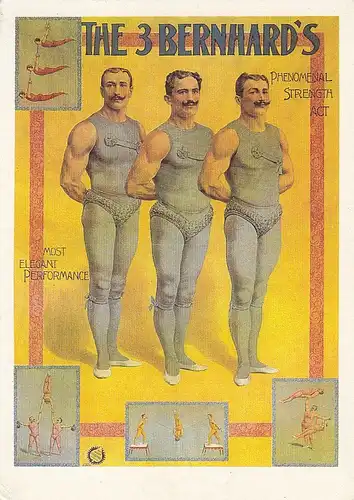 The 3 Bernhard's, Kraftakrobatic (1905) ngl E6587