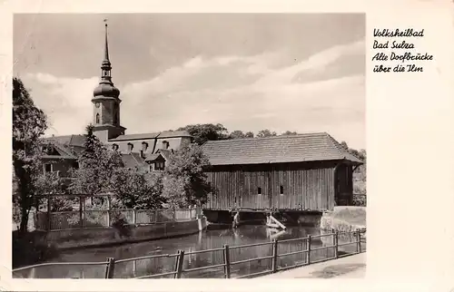 Bad Sulza - Alte Dorfbrücke gl1958 167.775