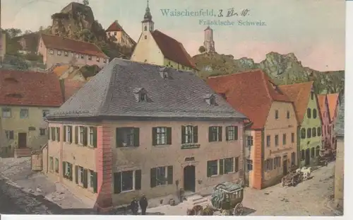 Waischenfeld - Partie mit Gasthaus und Brauerei gl1910 228.247
