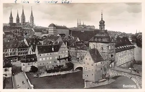 Bamberg - Stadtansicht gl1937 167.740