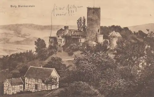Burg Blankenstein bei Hattingen/Ruhr glum 1925? E8352