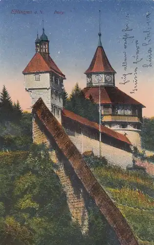 Eßlingen a.N., Burg gl1919 E9659