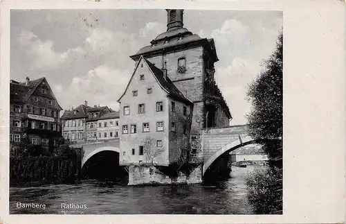 Bamberg - Partie am Rathaus gl1947 167.709