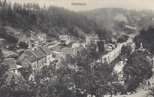 Rübeland im Harz, Teilansicht gl1921 E8421