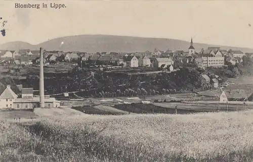 Blomberg in Lippe, Panorama feldpgl1916 E8441