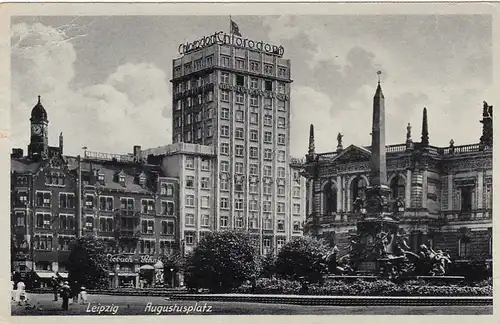 Leipzig, Augustusplatz gl1949 E6903