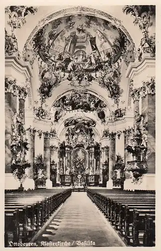 Ottobeuren, Basilika der Benediiktinerabtei. Klosterkirche ngl E5450