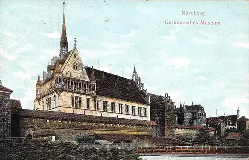 Nürnberg - Germanisches Museum, Reliefkarte gl1906 166.511