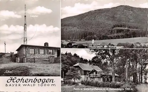 Hohenbogen, Madersdorf, Forst- und Unterkunftshaus gl1956 166.542