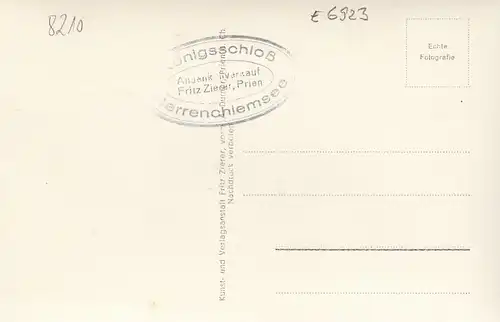 Königsschloss Herren-Chiemsee ngl E6923