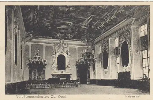 Stift Kremsmünster, Oberösterreich, Kaisersaal ngl E5984