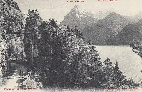 Axenstrasse mit Gitschen und Urirotstock ngl E5489