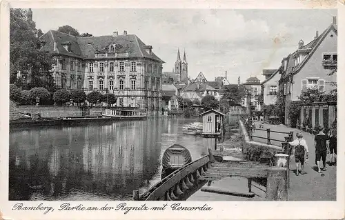 Bamberg - Regnitzpartie mit Concordia gl1938 167.731