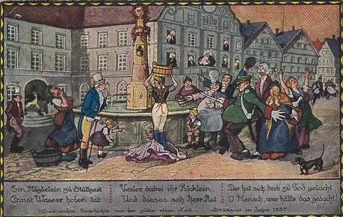 Stuttgart, Eine wahre Geschichte, anno 1837 gl1925 E7009