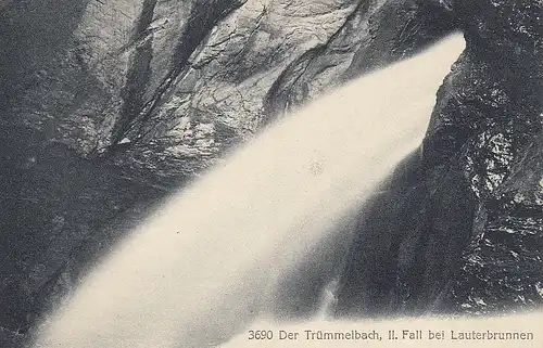 Der Trümmelbach, II.Fall bei Lauterbrunnen ngl E5514