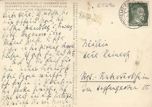 Bamberg, Dom, Elisabeth (sog.Sybille) gl1942 E5090