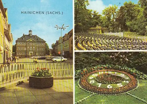 Hainichen in Sachsen, Mehrbildkarte ngl E5900