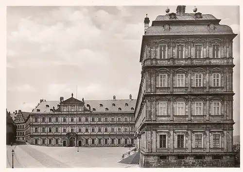 Bamberg, Residenz, FRont gegen den Dom ngl E5100