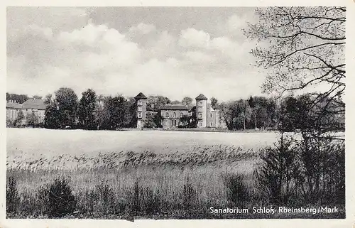 Sanatorium Schloß Rheinsberg/Mark ngl E4643