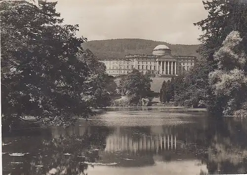 Kassel, Schloß Wilhelmshöhe vom "Lac" gesehen ngl E5662
