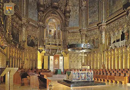 Montserrat, Interior de la Basílica ngl E5961