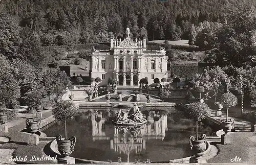 Ettal, Schloss Linderhof gl1960 E5672