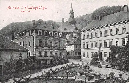 Bad Berneck im Fichtelgebirge - Marktplatz ngl 166.694