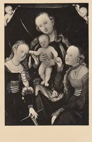 Erfurt, Dom, LUKAS CRANACH Mutter Gottes ngl E6194