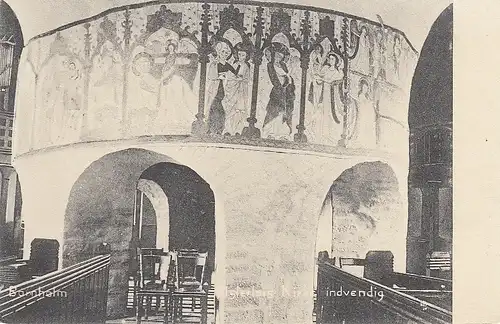 Bornholm, Isterlas Kirke indvendig ngl E4989