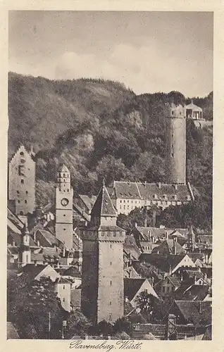 Alt-Ravensburg, Württ., Türme ngl F0037