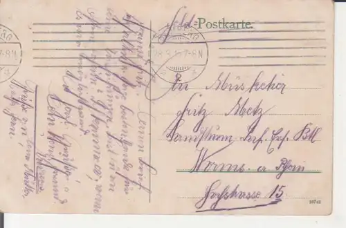 Bamberg - Hafenanlagen feldpgl1915 228.467