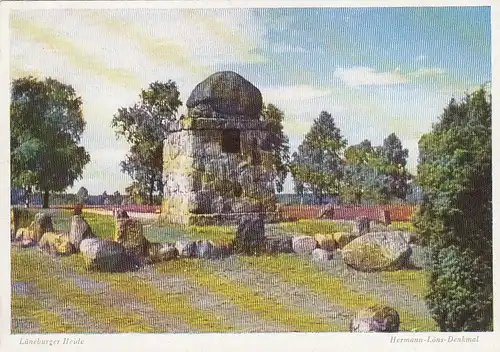 Müden (Oertze), Lüneburger Heide, Hermann-Löns-Denkmal ngl E6135