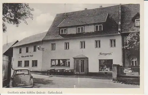 Rothenbruck - Gasthaus zum kühlen Grunde, Metzgerei ngl 228.477
