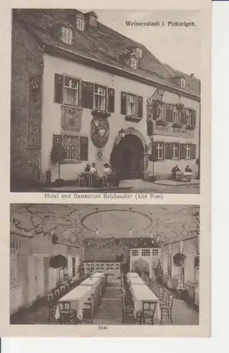 Weissenstadt - Hotel und Restaurant Reichsadler (Alte Post) ngl 228.497
