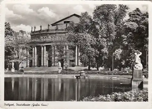 Stuttgart, Staatstheater (Großes Haus) gl1955 E5037