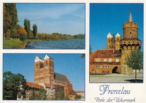 Prenzlau, Perle der Uckermark, Mehrbildkarte ngl E7273