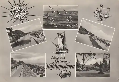 Kühlungsborn, Meckl., Mehrbildkarte gl1964 E5862