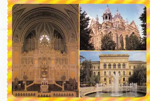 Szeged, Mehrbildkarte ngl E6354