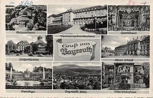 Bayreuth - Totale und Teilansichten ngl 166.600