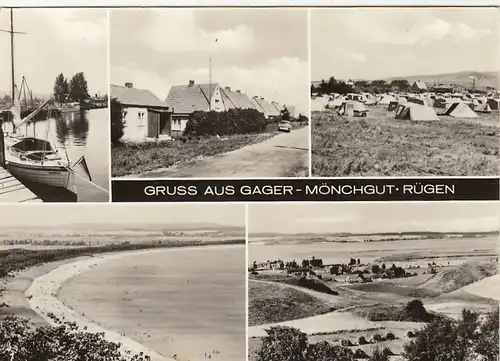 Gager-Mönchgut, Rügen, Mehrbildkarte ngl E5871