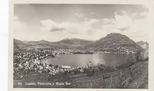 Lugano, Panorama e Monte Brè gl1930 E6388
