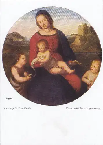 RAFFAEL Madonna del Duca di Terranuova ngl E6398