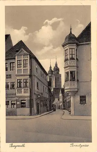 Bayreuth - Brautgasse gl1937 166.640