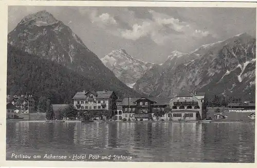 Pertisau am Achensee, Tirol, Hotel Post und Stefanie gl1942 E9068