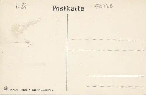 Maulbronn, Kloster, Lettner mit Kruzifix ngl F0228