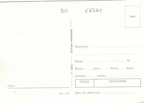 Sibiu, Straßenbildmit Kirche ngl E6361