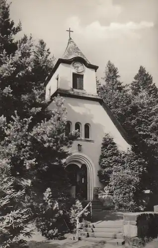 Oberbärenburg nahe Altenberg im Erzgebirge, Waldkapelle gl1966 E5257