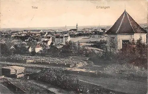 Erlangen - Totalansicht gl1913 166.415